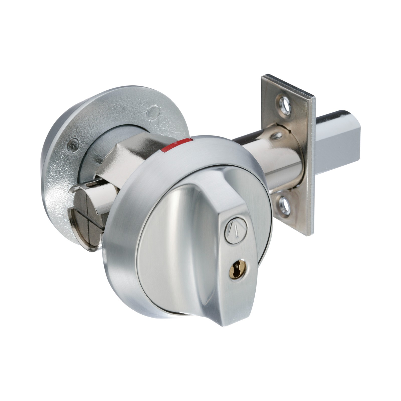 ABLOY CY413N, D Single Cylinder Tubular Deadbolt with Key Lockable Thumbturn ABLOY for Trust